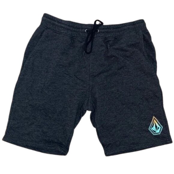 Volcom Men's drawstring Shorts Large dark gray - Picture 1 of 9